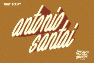 Antonio Santai: A Bold Vintage Font for Marketers