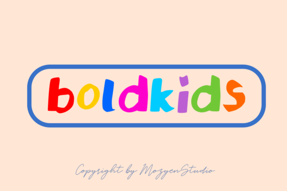 Boldkids Typeface: A Whimsical Font for Editorial Charm