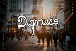 Digmuse: A Modern Display Font for Web Design
