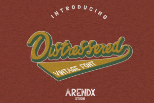 Distressered: A Vintage Handwritten Font for Web Design