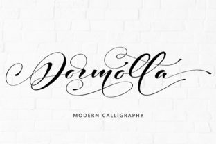 Dormotta: A Luxurious Handwritten Font for Makers