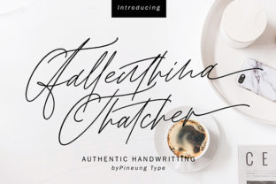 Fallenthina Thatcher: A Bold Handwritten Font for Web Design