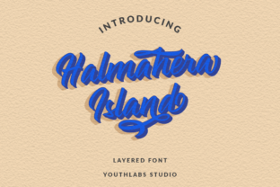 Halmahera Island: A Vintage Handwritten Typeface
