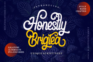 Honestly Brigtea: A Playful Typeface for Branding