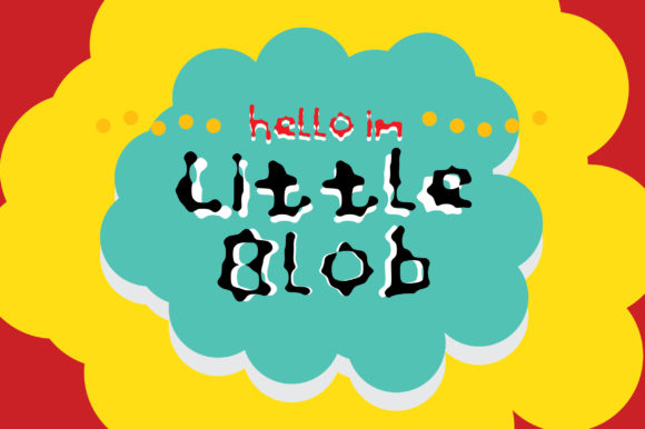 Little Blob: A Playful Handwritten Font for Editorial Design