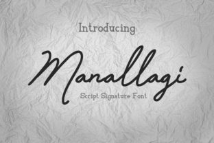 Manallagi: A Modern Handwritten Typeface for Editorial Design