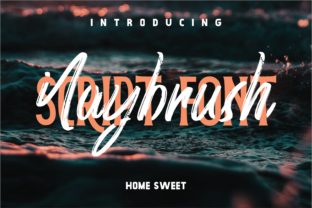 Naybrushy: A Bold Handwritten Font for Marketers