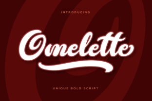 Omelette Font: A Playful Typeface for Modern Web Design