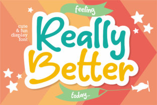 Really Better: A Playful Display Font for Web Design