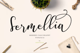 Sermellia: A Charming Handwritten Font for Editorial Design