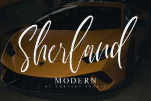 Sherland Modern: A Handwritten Font for Web Design