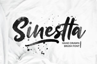 Sinestta: A Bold Handwritten Font for Editorial Design